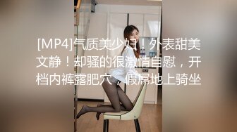 [MP4]气质美少妇！外表甜美文静！却骚的很激情自慰，开档内裤露肥穴，假屌地上骑坐