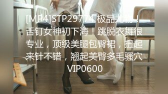 [MP4]STP29774 极品尤物！舌钉女神初下海！跳脱衣舞很专业，顶级美腿包臀裙，扭起来针不错，翘起美臀多毛骚穴 VIP0600