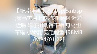 【新片速遞 】&nbsp;&nbsp;漂亮美眉上位啪啪 啊啊 近啦近啦 妹子扭动得不错 身材也不错 小娇乳 无毛鲍鱼 [98MB/MP4/01:22]