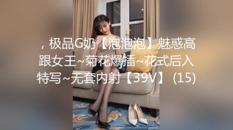 ，极品G奶【泡泡泡】魅惑高跟女王~菊花爆插~花式后入特写~无套内射【39V】 (15)