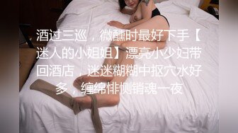 酒过三巡，微醺时最好下手【迷人的小姐姐】漂亮小少妇带回酒店，迷迷糊糊中抠穴水好多，缠绵悱恻销魂一夜