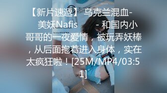 【新片速遞】 乌克兰混血-❤️ 美妖Nafis ❤️ - 和国内小哥哥的一夜爱情，被玩弄妖棒，从后面抱着进入身体，实在太疯狂啦！[25M/MP4/03:51]