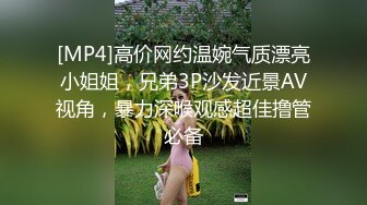 [MP4]高价网约温婉气质漂亮小姐姐，兄弟3P沙发近景AV视角，暴力深喉观感超佳撸管必备