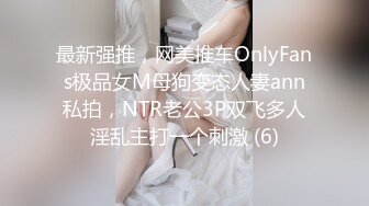 最新强推，网美推车OnlyFans极品女M母狗变态人妻ann私拍，NTR老公3P双飞多人淫乱主打一个刺激 (6)