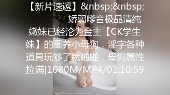 【新片速遞】&nbsp;&nbsp;⚫️⚫️⚫️娇弱嗲音极品清纯嫩妹已经沦为金主【CK学生妹】的圈养小母狗，淫字各种道具玩够了就啪啪，母狗属性拉满[1080M/MP4/01:10:59]